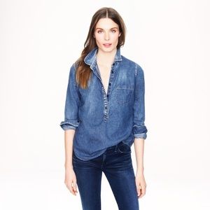 Classic chambray popover